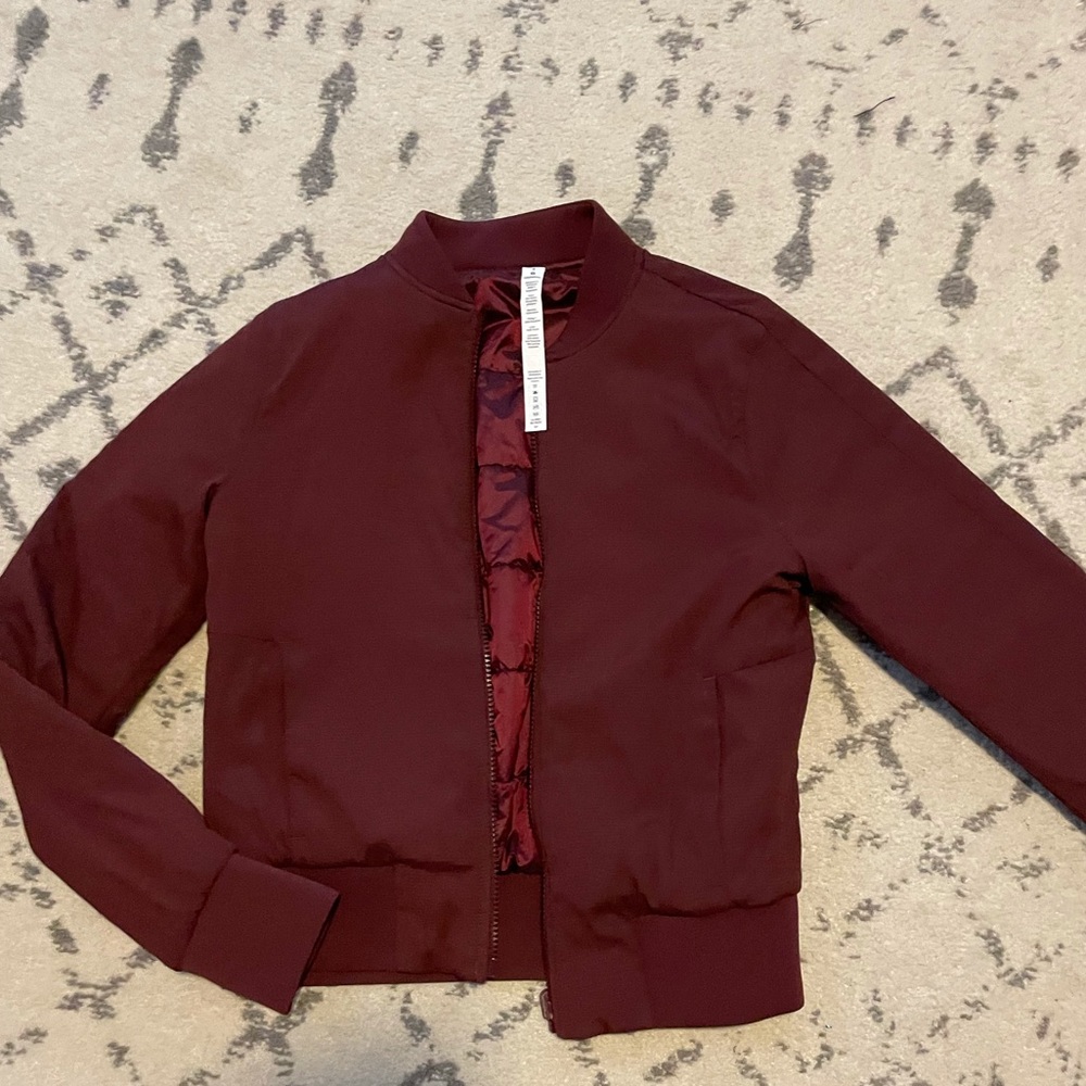 Lululemon bomber jacket